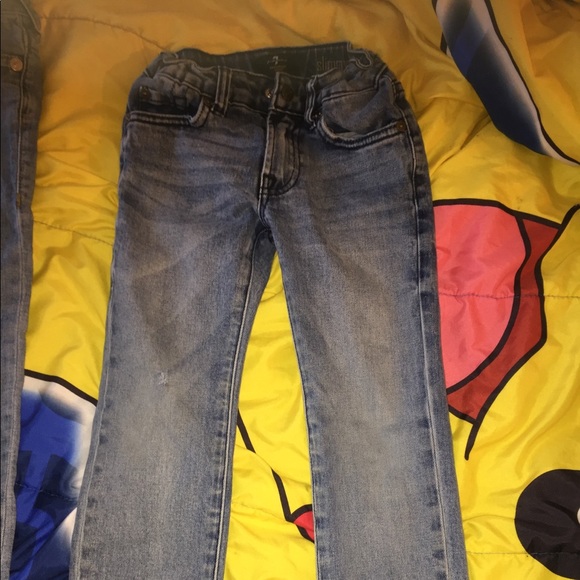 Trues & 7’s jeans sizes 4/6 great condition - Picture 6 of 8